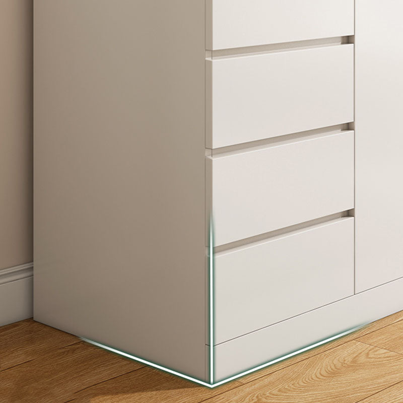 Contemporary Wood Storage Chest Dresser Bedroom Storage Chest