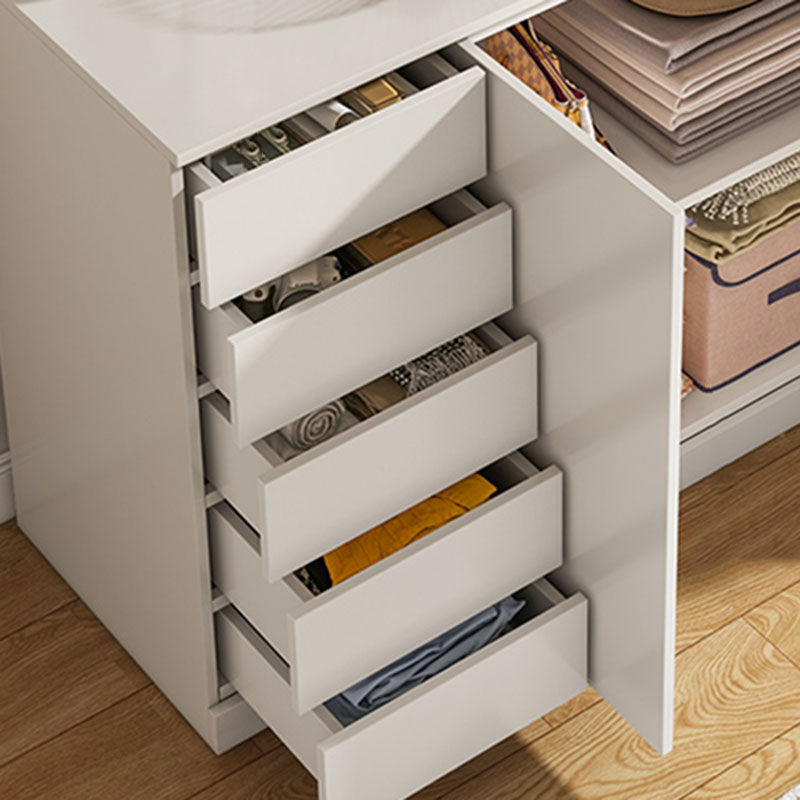 Contemporary Wood Storage Chest Dresser Bedroom Storage Chest