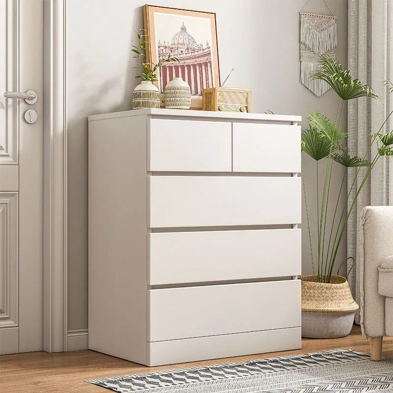 Wood Bedroom Storage Chest Dresser Contemporary Vertical Dresser