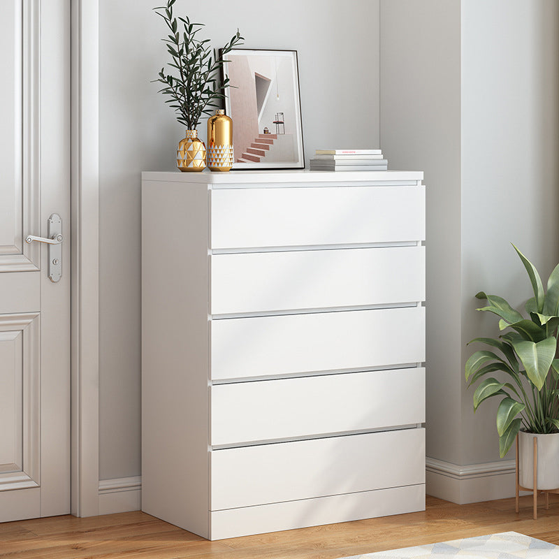Wood Bedroom Storage Chest Dresser Contemporary Vertical Dresser