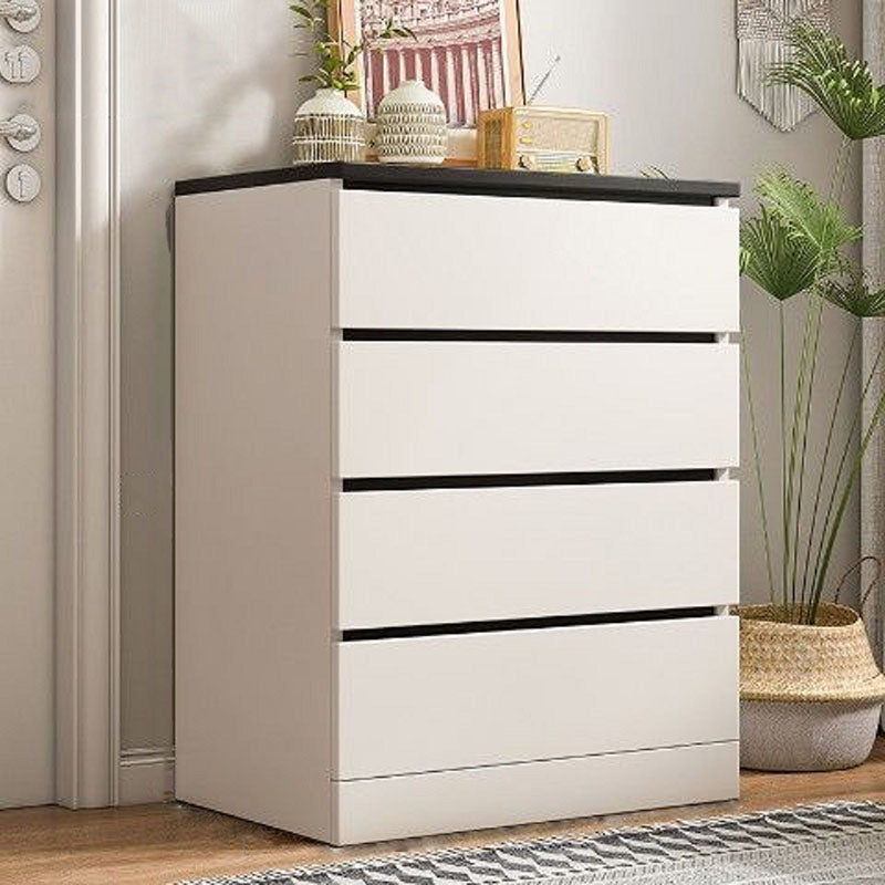 Contemporary Chest Dresser Wooden Storage Chest with Soft-Close Drawers
