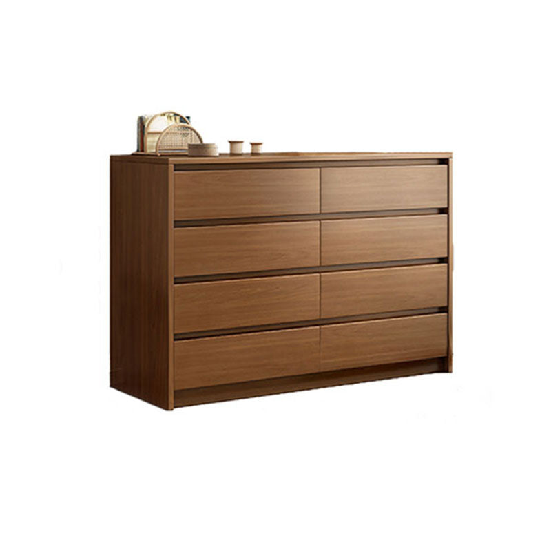 Contemporary Chest Dresser Wooden Storage Chest with Soft-Close Drawers