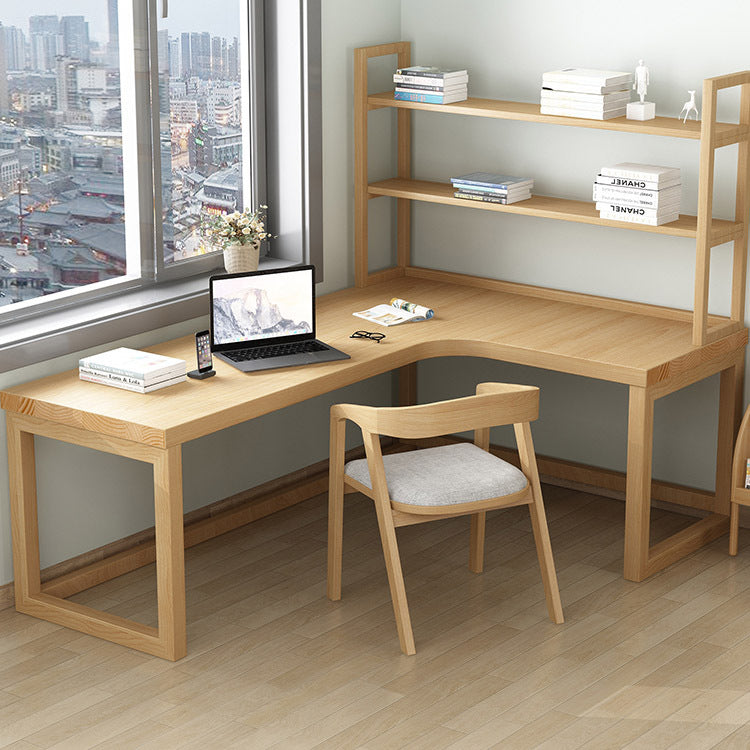 Modern Minimalist Wood Office Desk 29.6" H Writing Desk for Office and Living Room