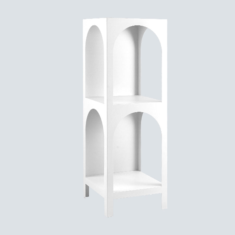 Modern Metal Bookcase Open Storage Shelves Included Etagere Bookshelf