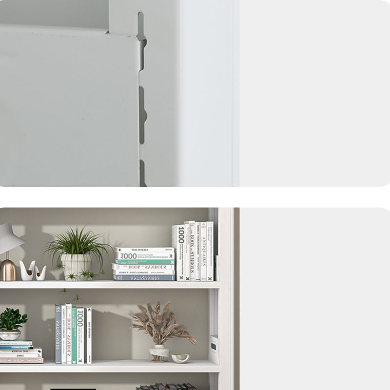 Rectangle Open Bookcase Modern Etagere Bookshelf with Shelves