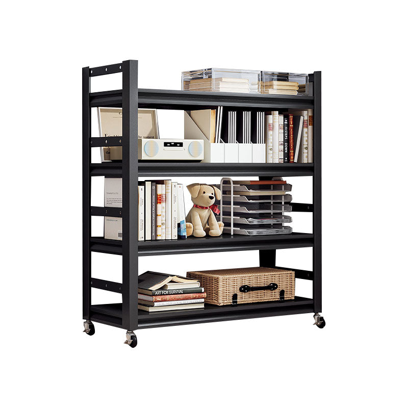 Etagere Shelf Bookcase Contemporary Steel Book Shelf for Study Room