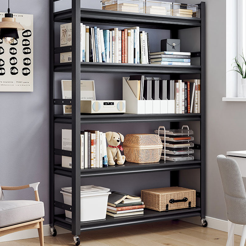 Etagere Shelf Bookcase Contemporary Steel Book Shelf for Study Room