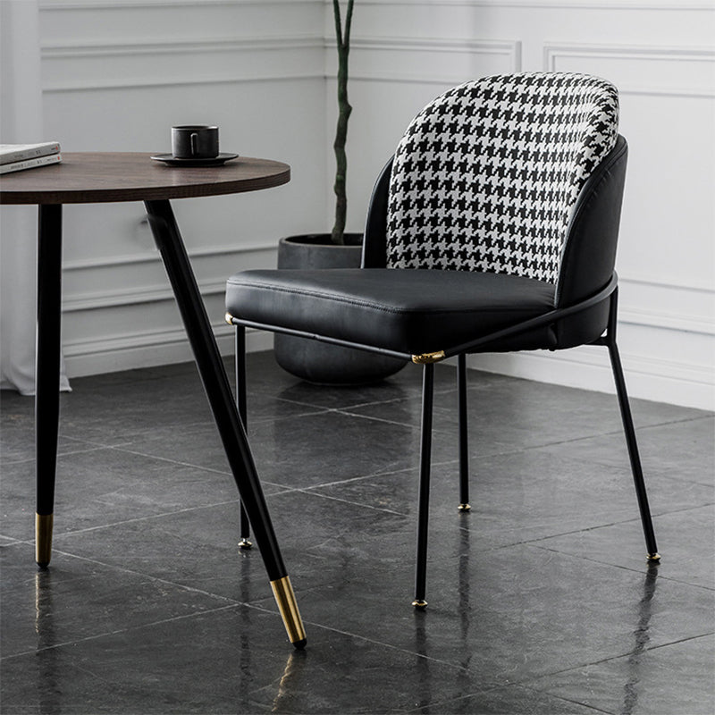 20.08" Wide Industrial Style Single Sofa Chair Pillow Back Armless Chair