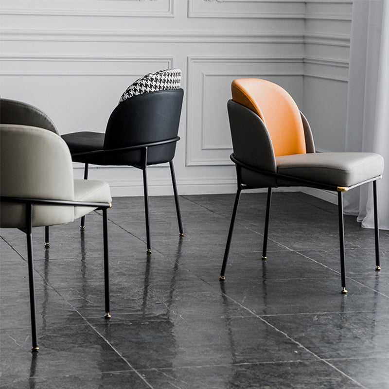 20.08" Wide Industrial Style Single Sofa Chair Pillow Back Armless Chair