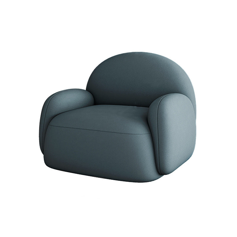 31.5" Wide Scandinavian Single Sofa Chair Fixed Back Arm Chair for Living Room