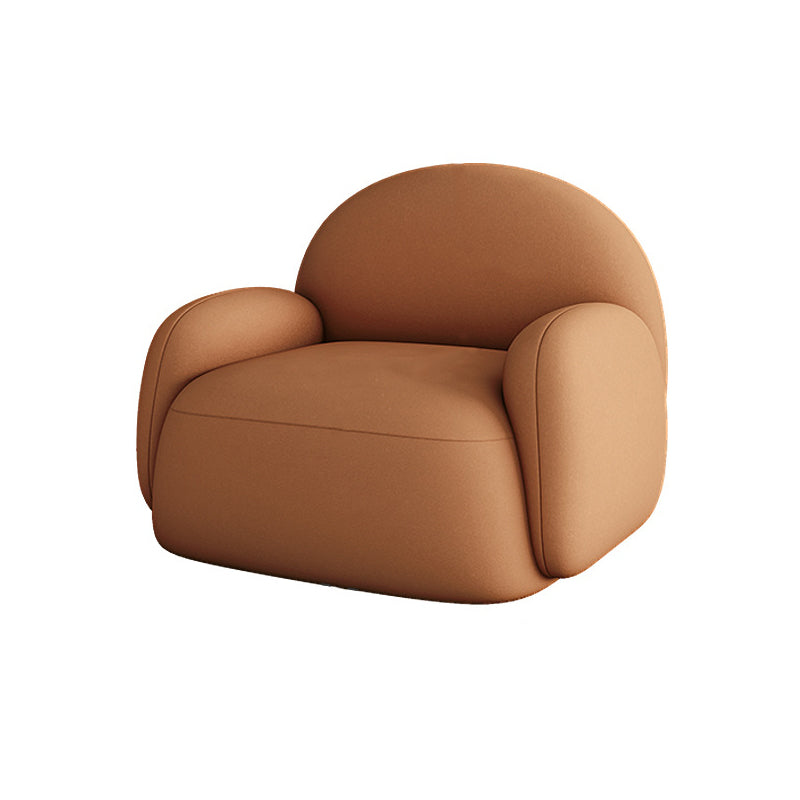 31.5" Wide Scandinavian Single Sofa Chair Fixed Back Arm Chair for Living Room