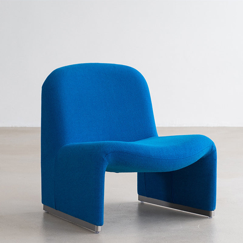 23.2"Wide Tight Back Armless Single Accent Chair for Apartment