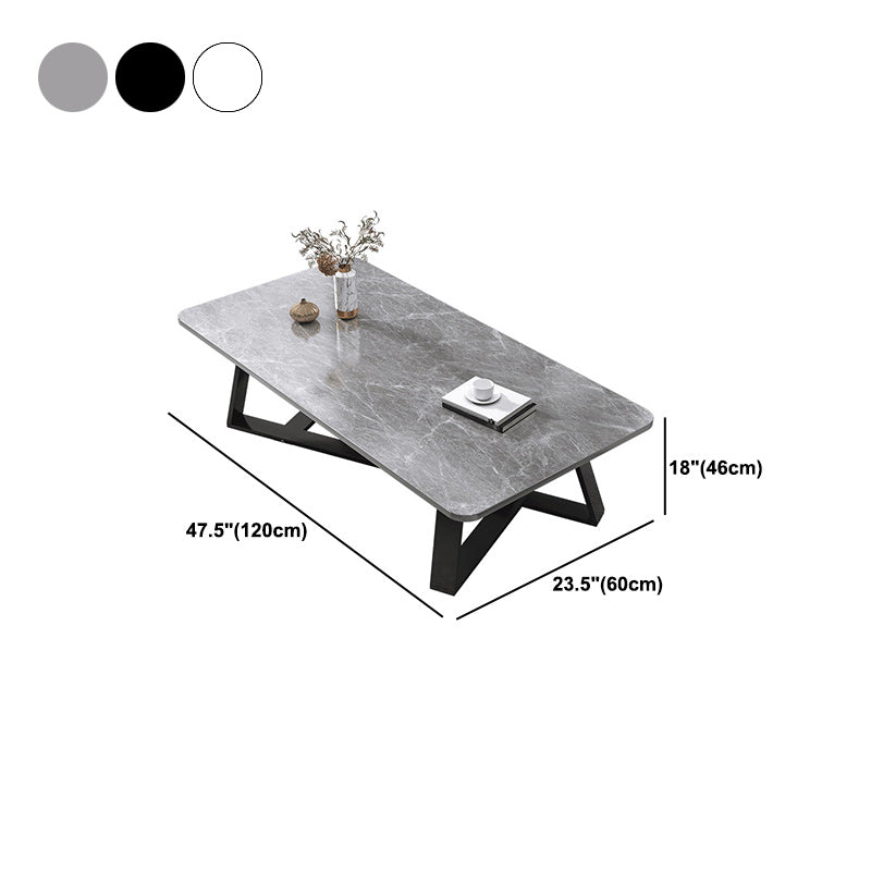 Cross Table Base Design Rectangular Faux Wood Table Ornate Style Coffee Table