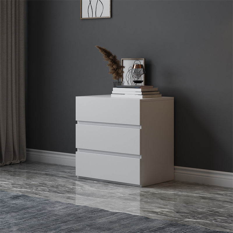 Contemporary 23.62'" Wooden Chest, Rectangle Accent Chest with Drawers
