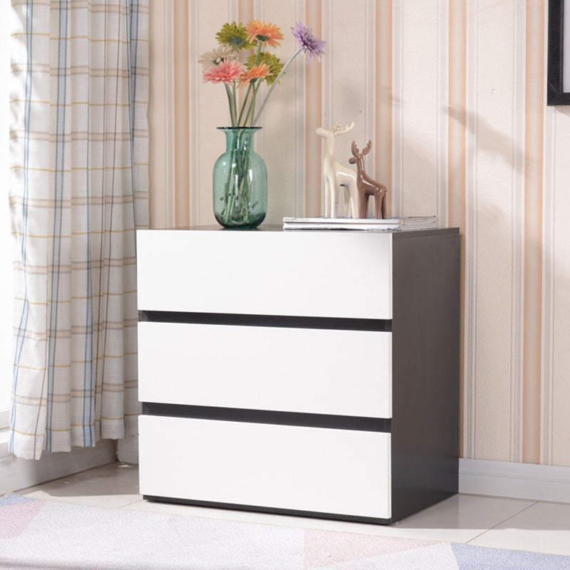 Contemporary 23.62'" Wooden Chest, Rectangle Accent Chest with Drawers