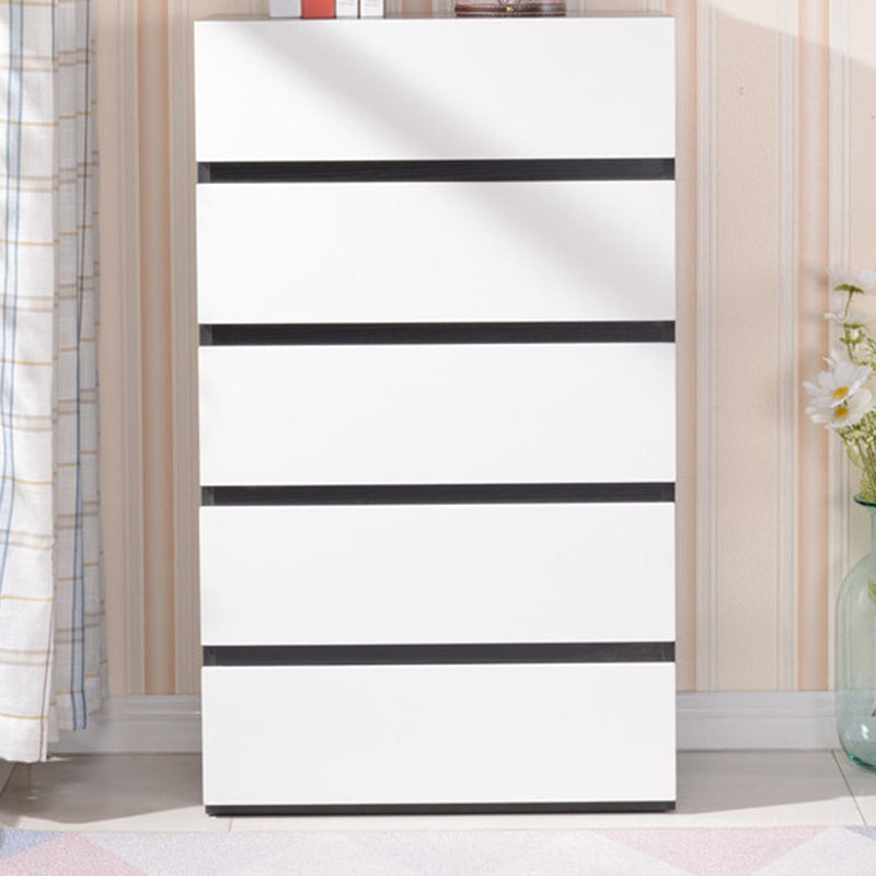 Contemporary 23.62'" Wooden Chest, Rectangle Accent Chest with Drawers