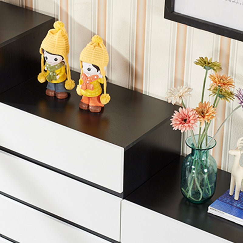 Contemporary 23.62'" Wooden Chest, Rectangle Accent Chest with Drawers