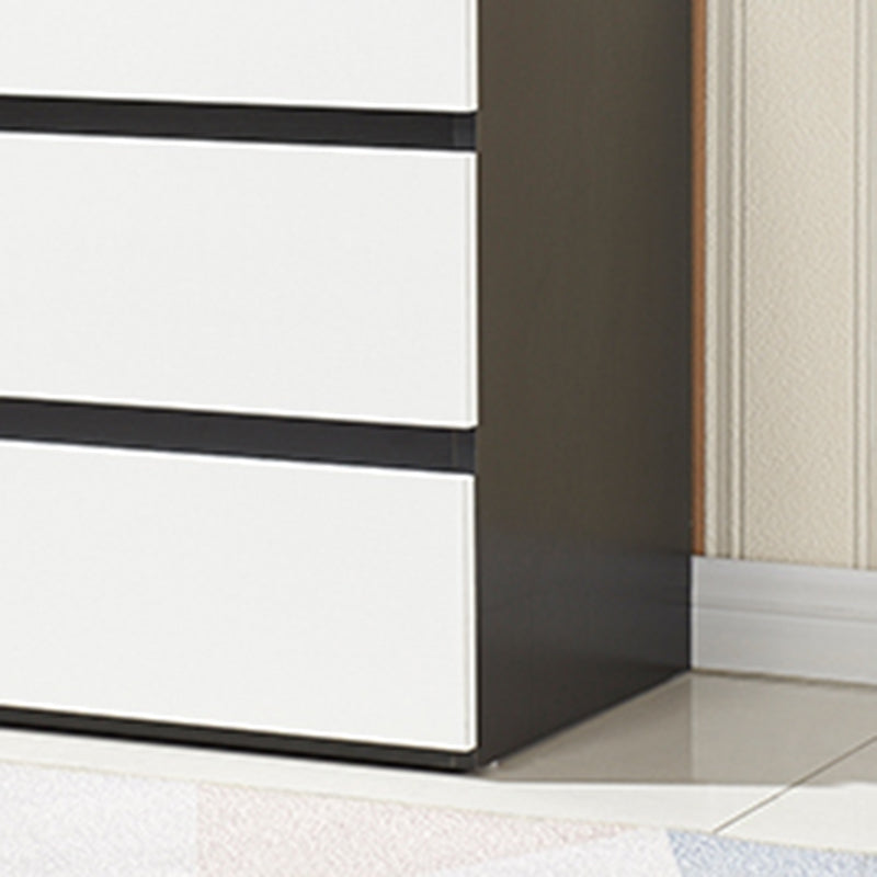Contemporary 23.62'" Wooden Chest, Rectangle Accent Chest with Drawers