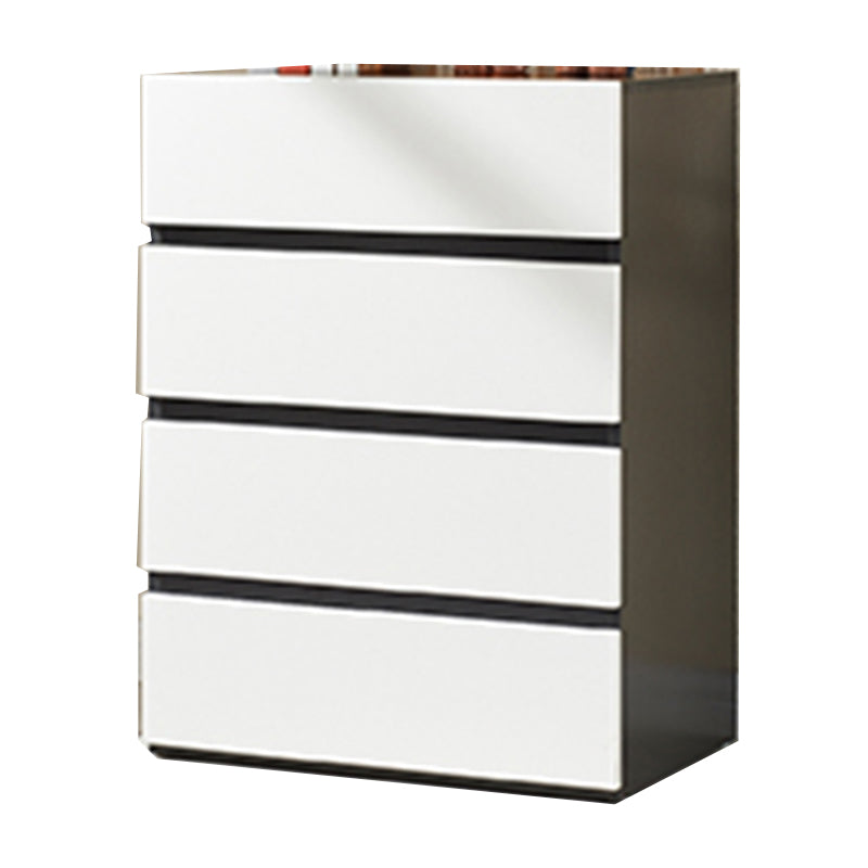 Contemporary 23.62'" Wooden Chest, Rectangle Accent Chest with Drawers