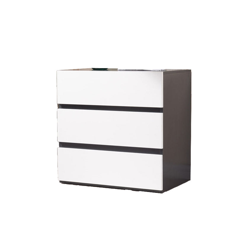 Contemporary 23.62'" Wooden Chest, Rectangle Accent Chest with Drawers