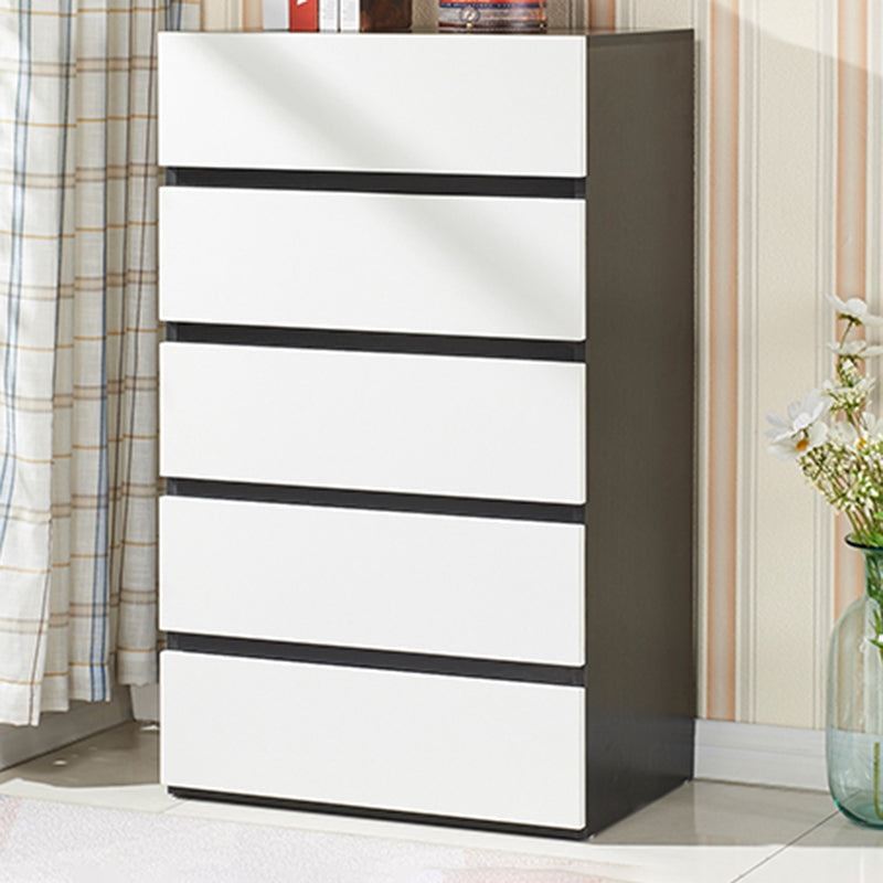 Contemporary 23.62'" Wooden Chest, Rectangle Accent Chest with Drawers