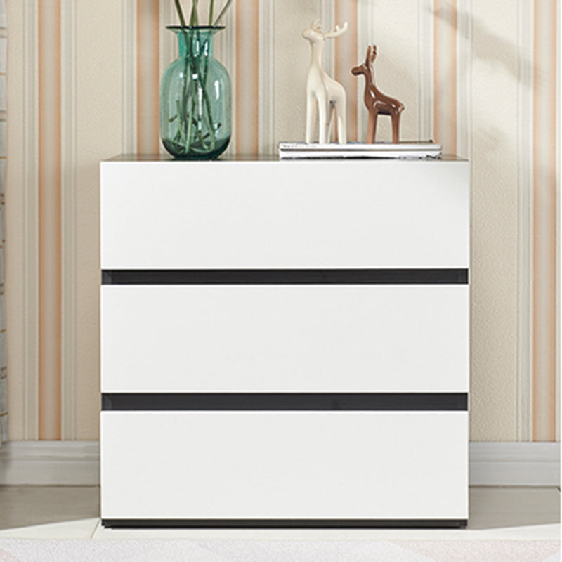 Contemporary 23.62'" Wooden Chest, Rectangle Accent Chest with Drawers