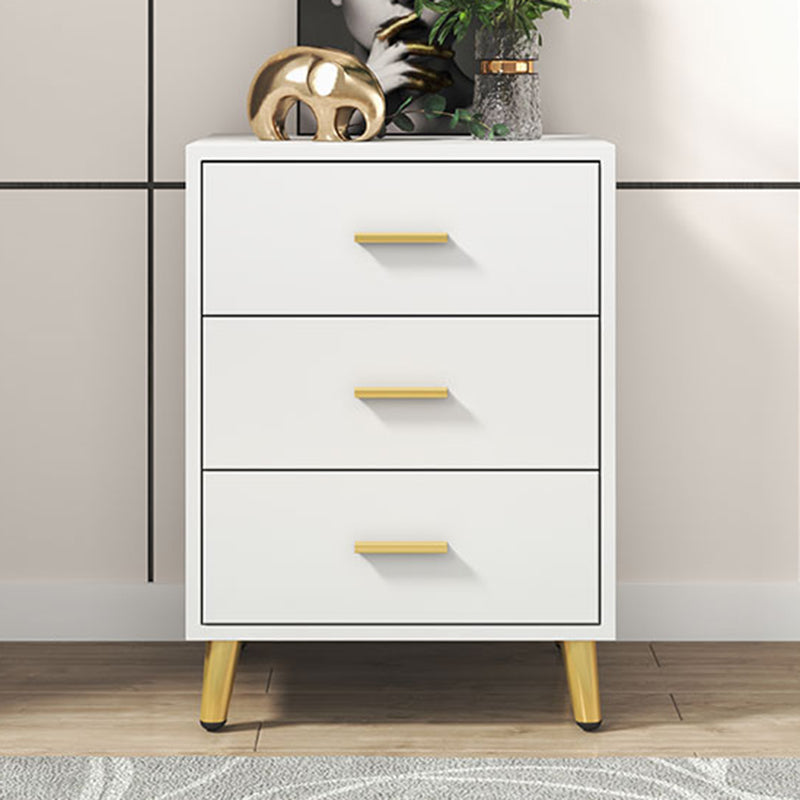 Contemporary 21.6"/35.4"Tall Accent Chest Rectangle Wood Chest with Drawers
