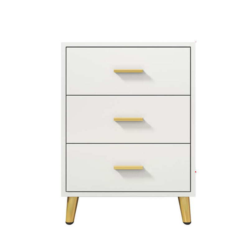 Contemporary 21.6"/35.4"Tall Accent Chest Rectangle Wood Chest with Drawers