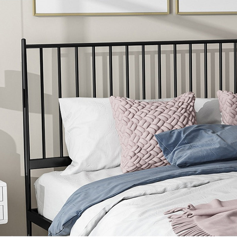 Modern Style Metal Material Includes Headboard Gold/white/black Bed
