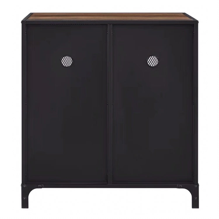 Pine Wood Kitchen Sideboard Cabinet Modern Server Cabinet with Storage