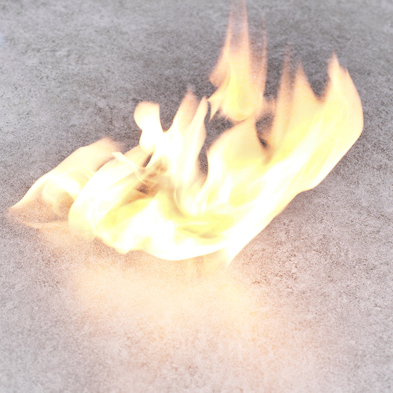 Modern Style Gray Stone Table Rectangle Dining Table for Kitchen