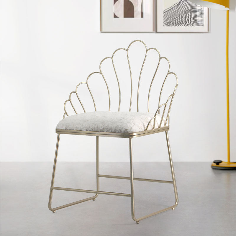 Upholstered Side Chairs Nordic Style Windsor Back Side Chair