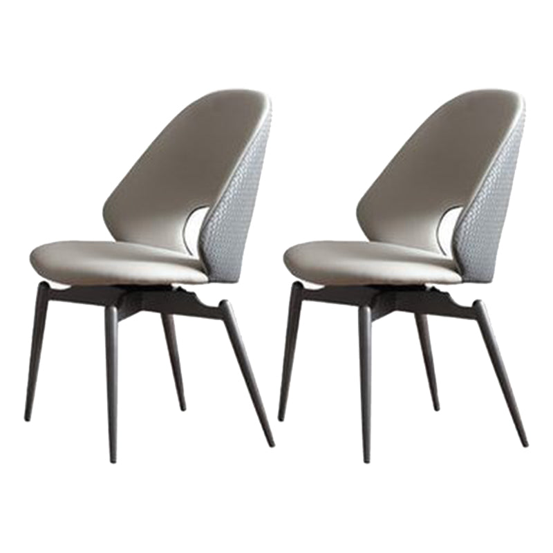 Rectangle Dining Table Set 1/2/5 Pcs Acrylic Base Dining Table with Side Chairs