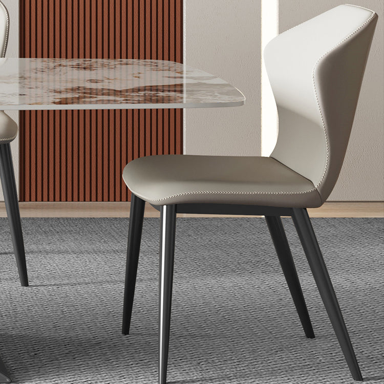 Modern Rectangle Sintered Stone Dining Table Set 1/4/5/6/7 Pieces Dining Set