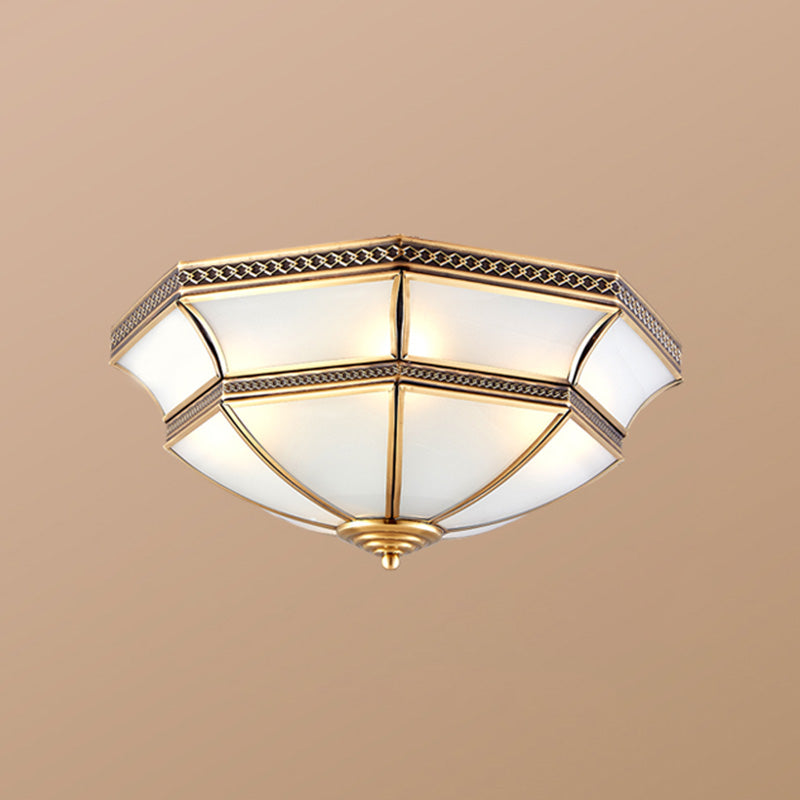 Metal Geometric Flush Mount Lamp Contemporary Style Multi Lights Flush Ceiling Lights