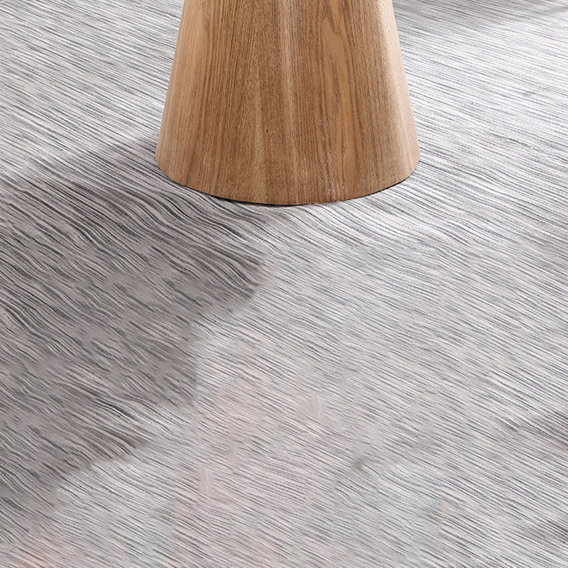 Scandinavian Pedestal Coffee Table Set Round Wooden Coffee Table for Living Room