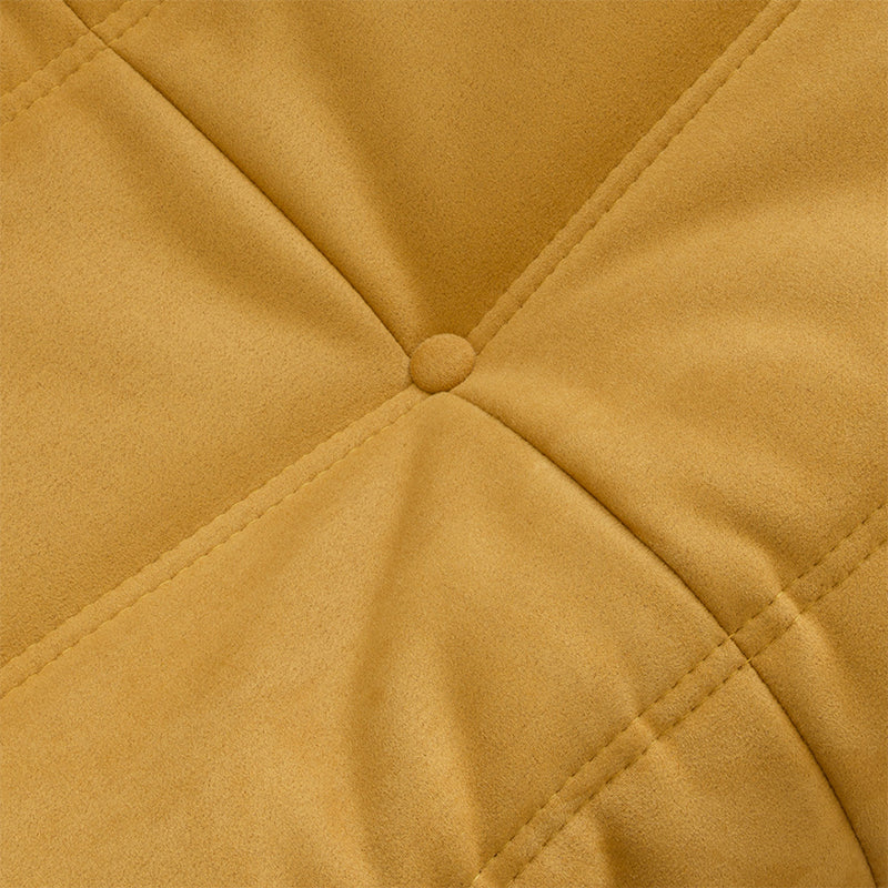 Modern Style Deerskin Velvet without HandrailsParsons Chair with Fixed Backrest