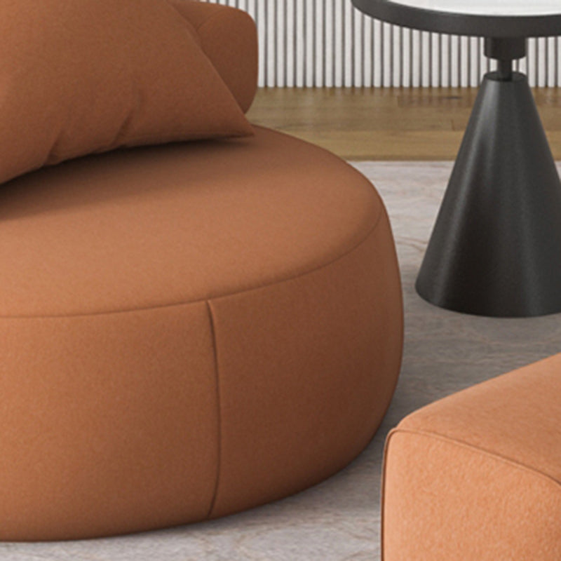 33.5"/39.3" Wide Armless Pillow Back Slipper Chair for Bedroom