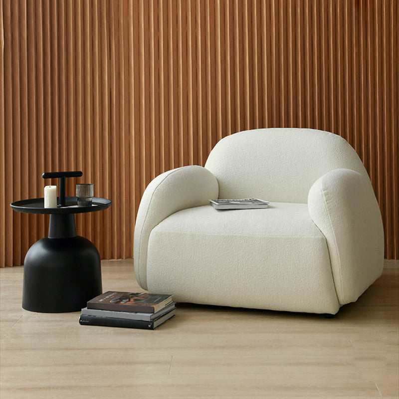 35.43"Wide Armchair, Tight Back Square Arms Single Sofa Chair