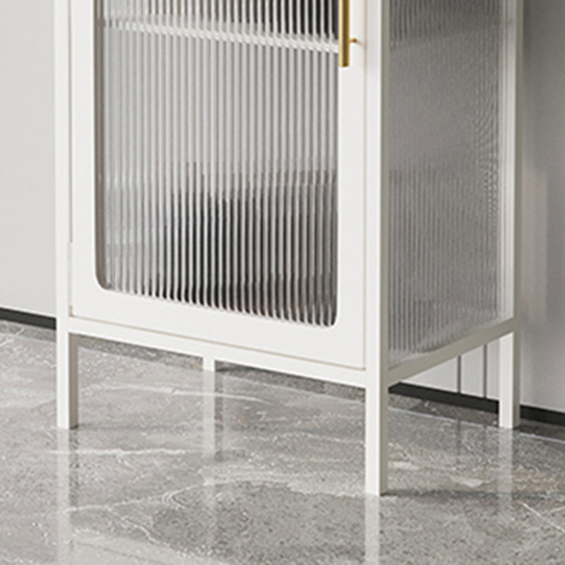 Contemporary 1 - Door Accent Cabinet, Rectangle Cabinet with 1 Drawer
