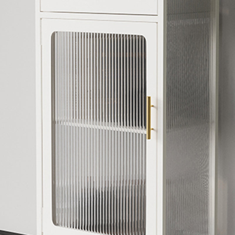 Contemporary 1 - Door Accent Cabinet, Rectangle Cabinet with 1 Drawer