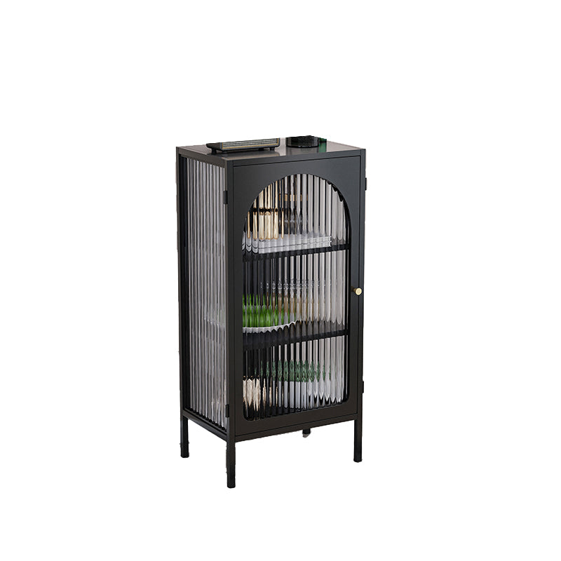 Contemporary 1 - Door Accent Cabinet, Rectangle Cabinet with 1 Drawer