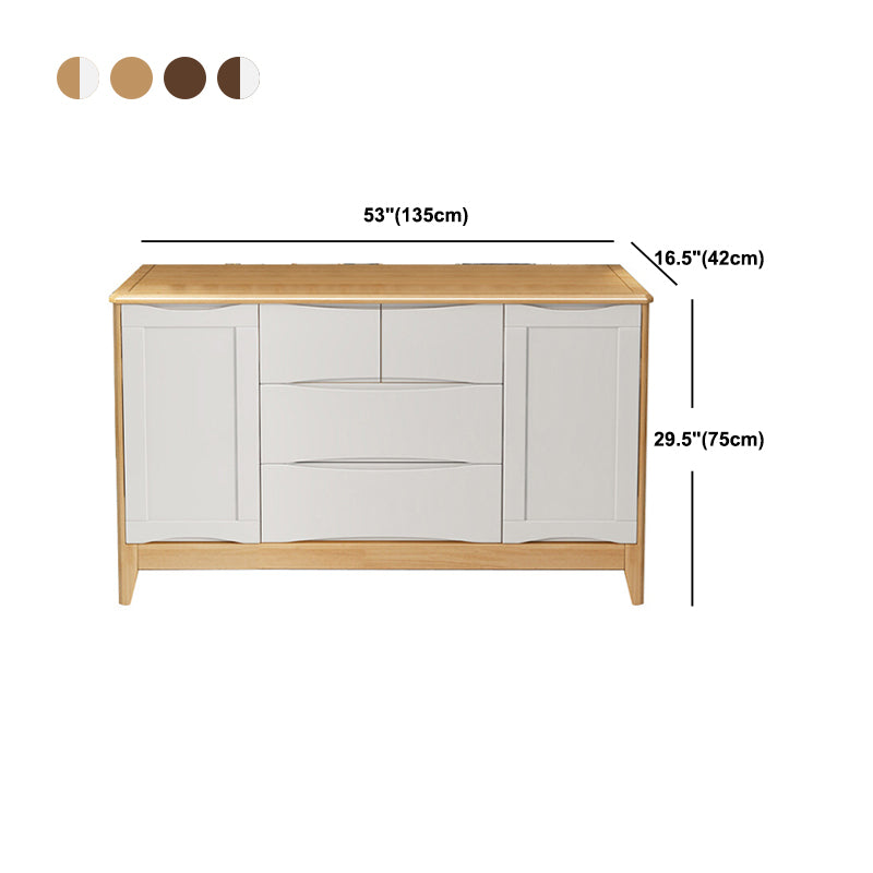29.5"Tall 4 - Drawer Accent Cabinet, Wooden Rectangle Cabinet