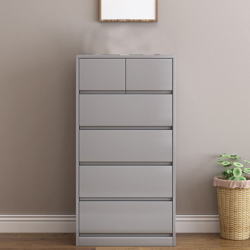 Rubberwood Accent Chest with Drawers 23.62" Long Contemporary Chest