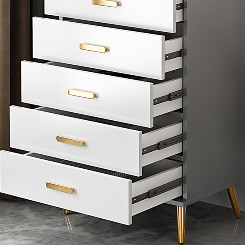 Modern Wood Accent Chest with Drawer 15.74" W,Water Resistant