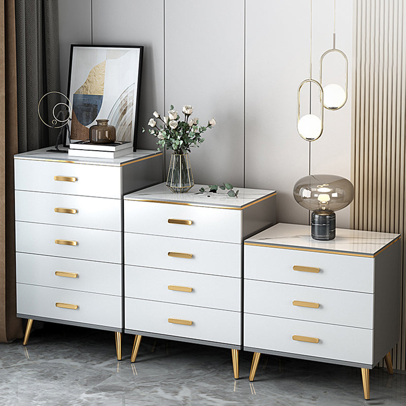 Modern Wood Accent Chest with Drawer 15.74" W,Water Resistant