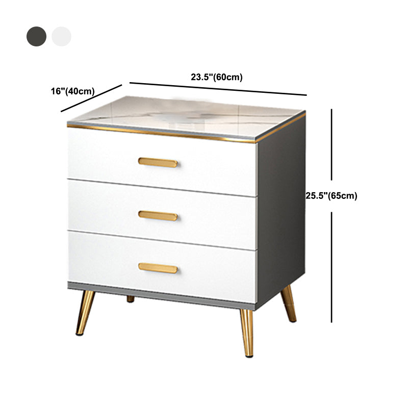 Modern Wood Accent Chest with Drawer 15.74" W,Water Resistant
