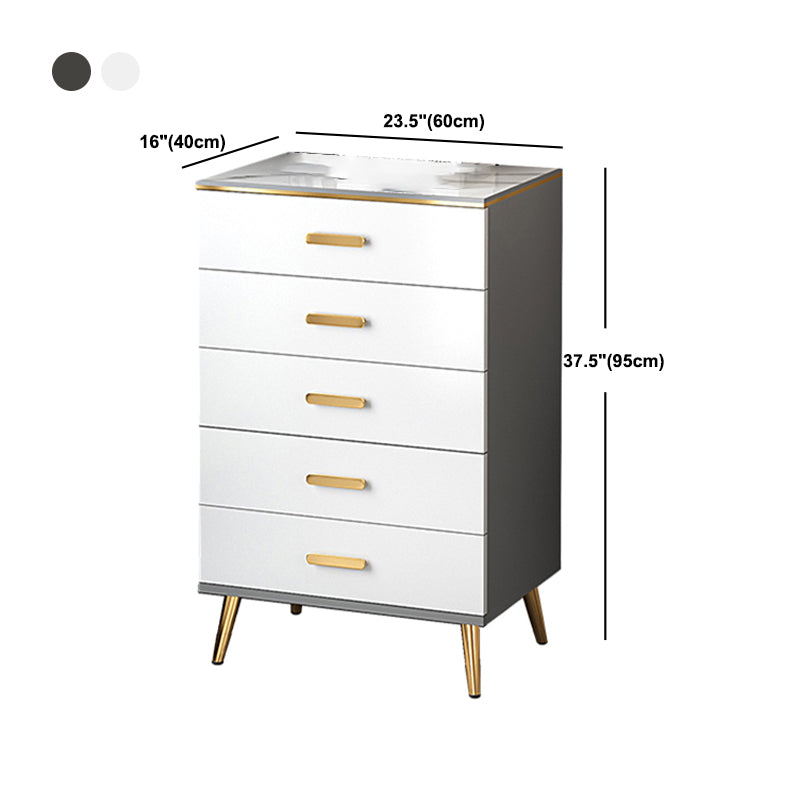 Modern Wood Accent Chest with Drawer 15.74" W,Water Resistant