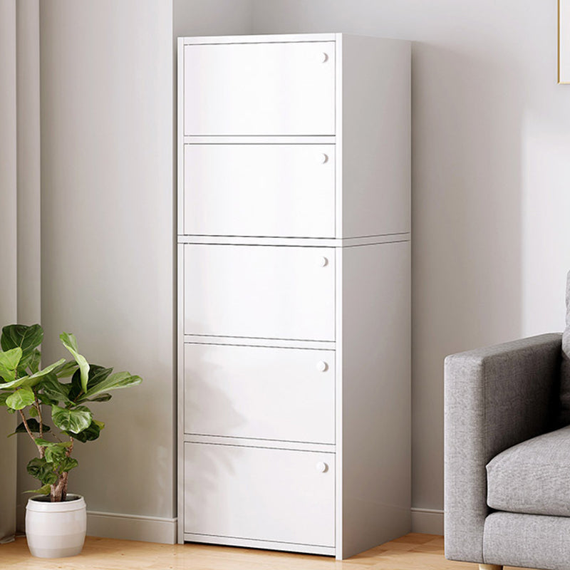 15.74" L Modern Accent Cabinet Wooden Storage Cabinet with Shelves