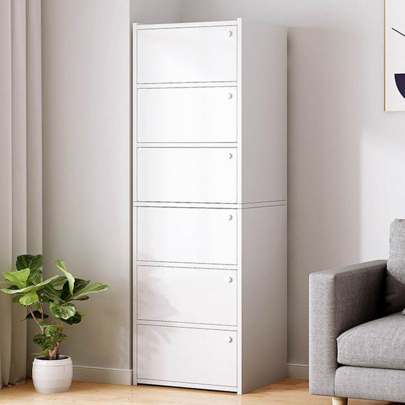 15.74" L Modern Accent Cabinet Wooden Storage Cabinet with Shelves
